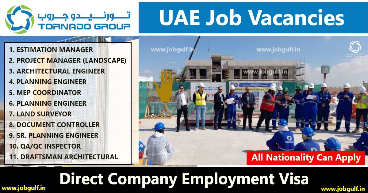 Tornado Group Abu Dhabi Jobs - Apply