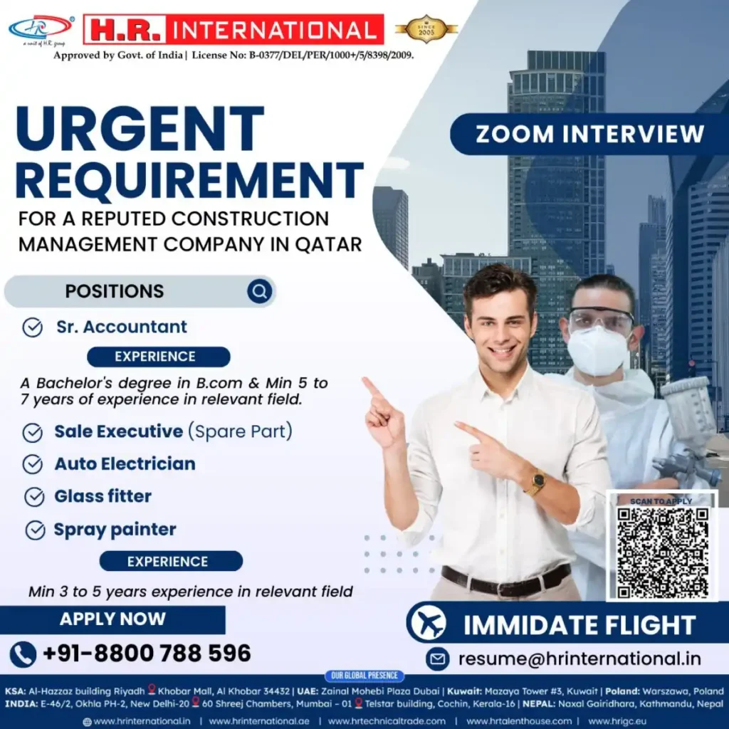 Overseas Jobs in Qatar