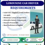 Urgent Hiring – Limousine Car Drivers for Dubai! 🇦🇪