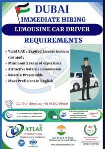 Urgent Hiring – Limousine Car Drivers for Dubai! 🇦🇪